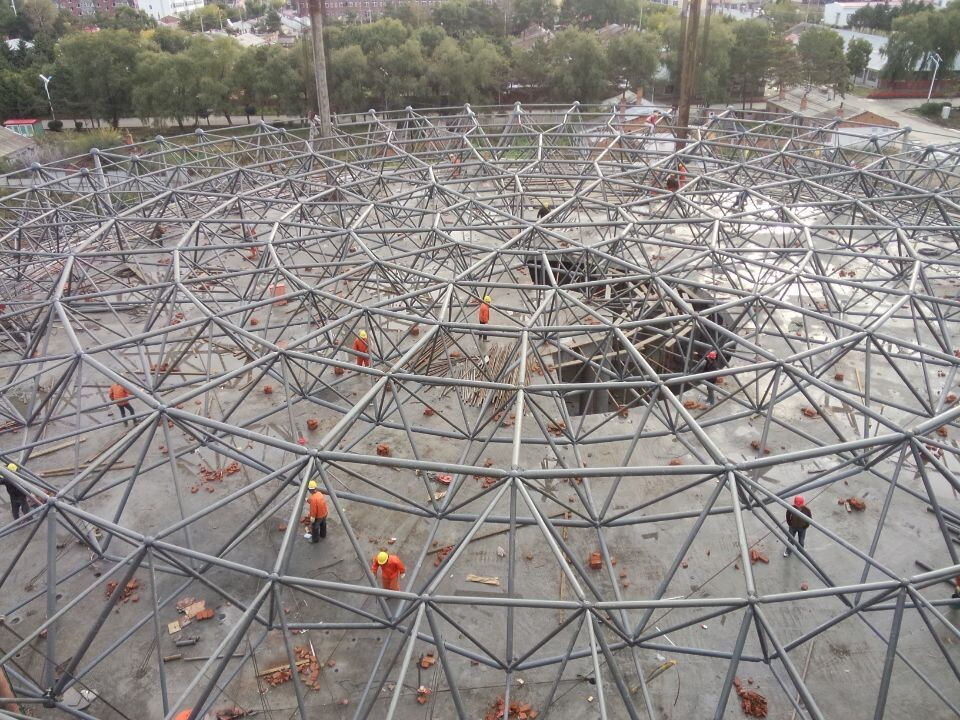 汉中全民健身中心网架